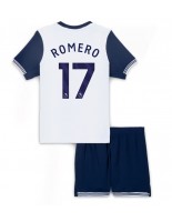 Tottenham Hotspur Cristian Romero #17 Hjemmedraktsett Barn 2024-25 Korte ermer (+ bukser)